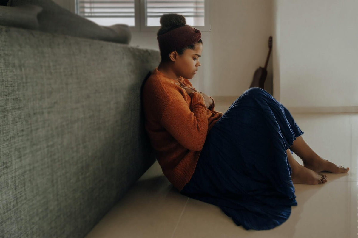 femme stressée