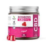 90 CBD-Gummis HexaZEN 2700mg Himbeere, THC-frei