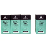Lot de 4 x 60 Gélules CBD Full Spectrum 1500mg (3 boites achetées + 1 offerte)