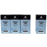 Lot de 4 x 60 Gélules CBD Full Spectrum 600mg (3 boites achetées + 1 offerte)