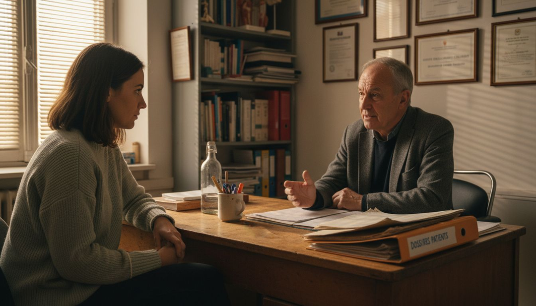 Prendre rendez-vous avec un médecin pour discuter de l’utilisation du CBD contre l’anxiété au travail