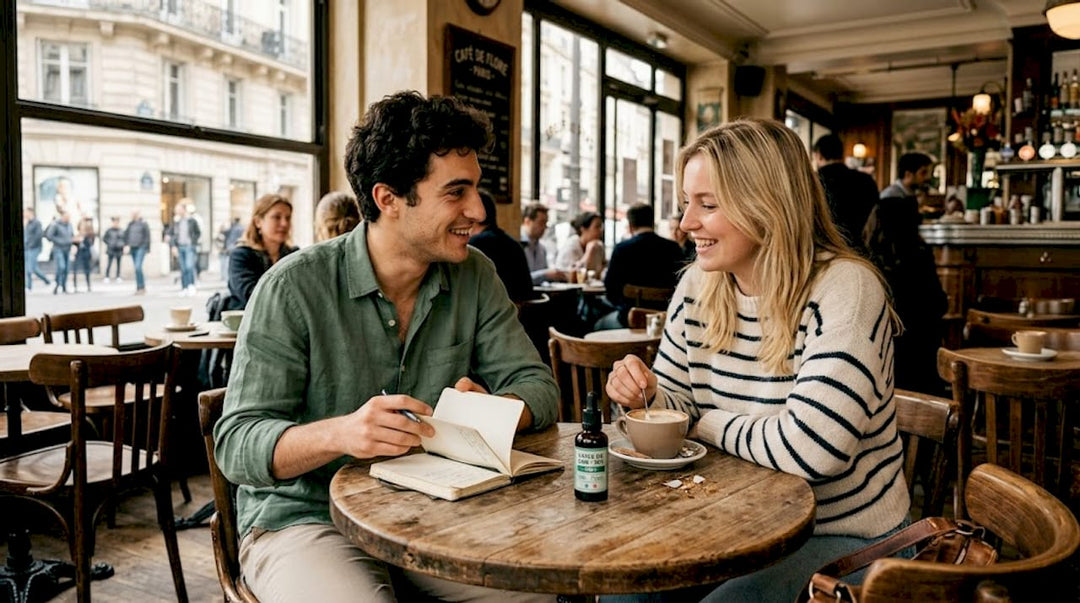 Une conversation spontanée sur le CBD autour d’un café