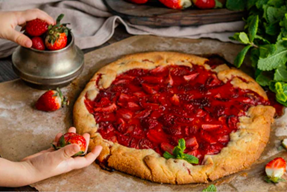 Tarte aux Fraises et CBD
