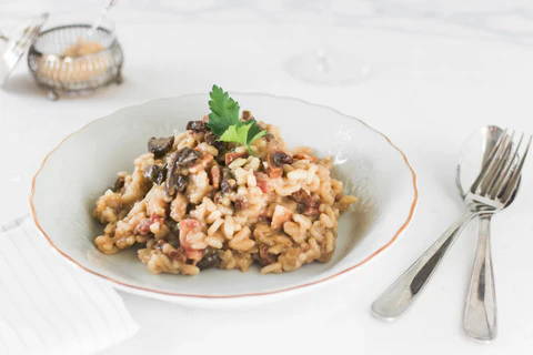Risotto au Parmesan et CBD