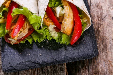Tacos de Poulet au CBD