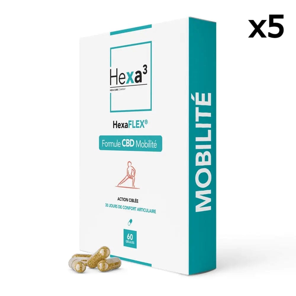 Capsules CBD Hexaflex x5