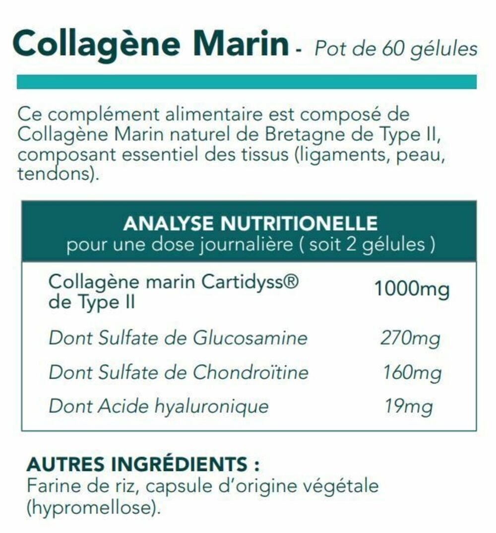Marine Collagen Cartydiss® Ingredients