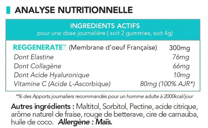 Hexa3 Gummies 60 Gummies Articulations au Collagène, HexaFLEX