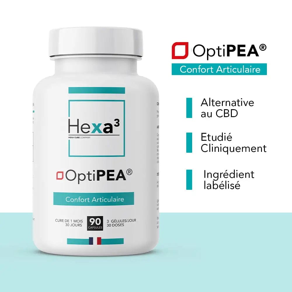 Hexa3 Gélules 90 Gélules Opti PEA, Douleurs Chroniques