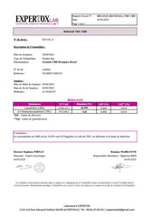 Certificat Chanvre Hexa3 - lot 2 tubes