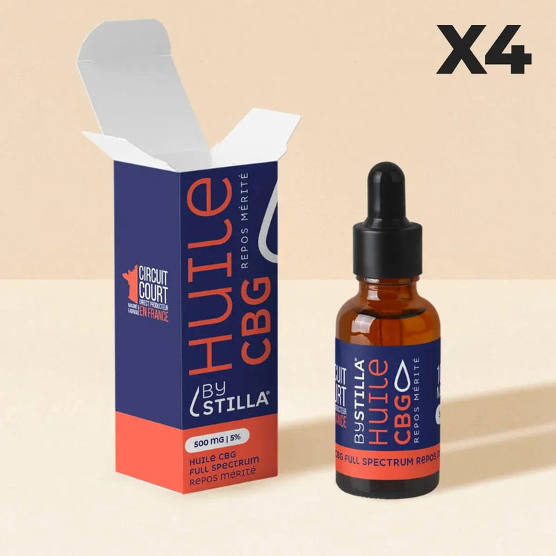 Oléo CBG CBD, Dor, Espectro Completo 10% ou 15% (10ml)