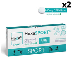 Chewing Gum CBD Sport HexaSPORT x2