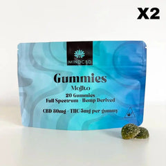 20 Gummies CBD 30mg + THC 5mg (6 smaken om uit te kiezen)