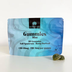 Gummies CBD THC Menthe