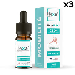 HexaFLEX Mobility CBD Oil, Organic Hemp, Full Spectrum 20% / 2000mg (10ml)