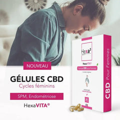 Hexavita CBD Confort menstruel x4