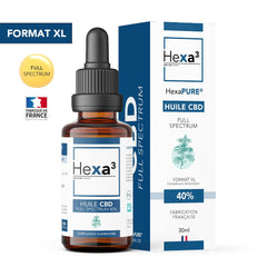 Aceite CBD Bio HexaPURE, Espectro Completo 40% / 12000mg (30ml)