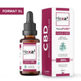 Olio CBD Ampio Spettro di grande formato, canapa biologica, 20% / 6000 mg, senza THC (30 ml)