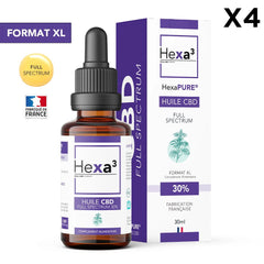 Aceite CBD Bio HexaPURE, Espectro Completo 30% / 9000mg (30ml)