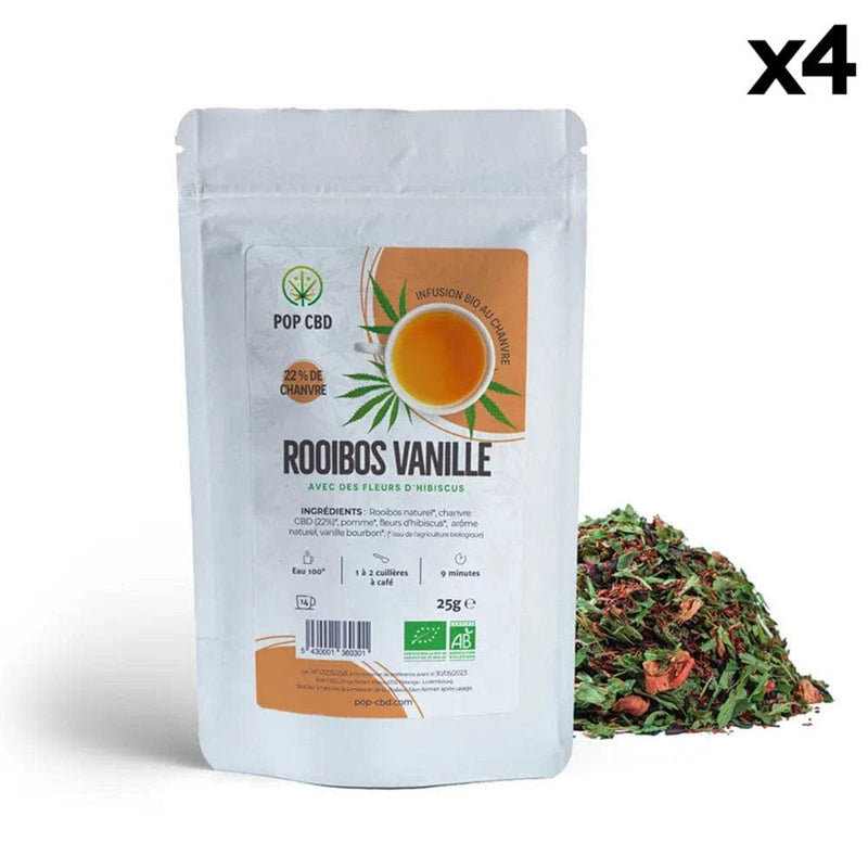 Infusion Chanvre Rooibos Vanille x4