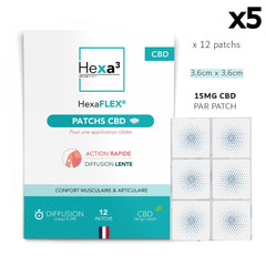 Patchs CBD Hexaflex