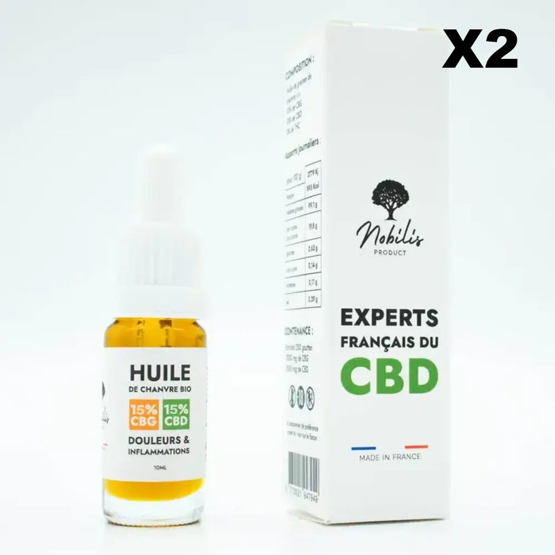 Öl 15% CBG + 15% CBD, Vollspektrum (10ml)
