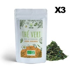 Organic Jasmine Bergamot CBD Green Tea