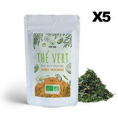 Organic Jasmine Bergamot CBD Green Tea