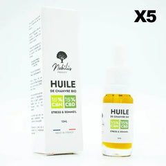 Aceite 15% CBN + 15% CBD, Espectro Completo (10ml)