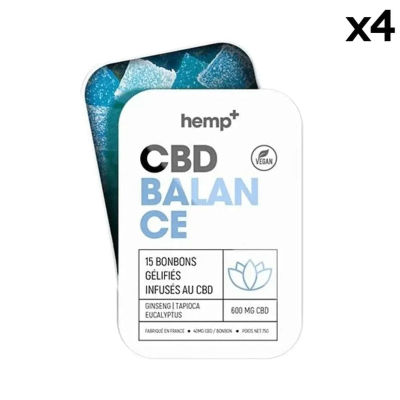 15 Gummies CBD Concentration 600mg, sans THC, Vegan