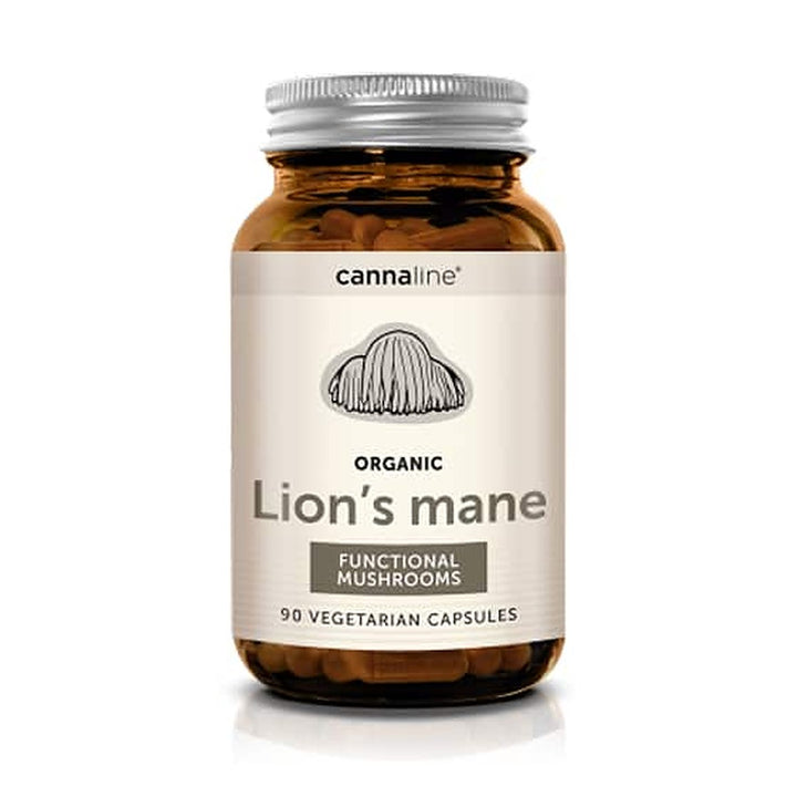 Gélules Lion’s Mane bio Cannaline, 1 flacon de 90 gélules