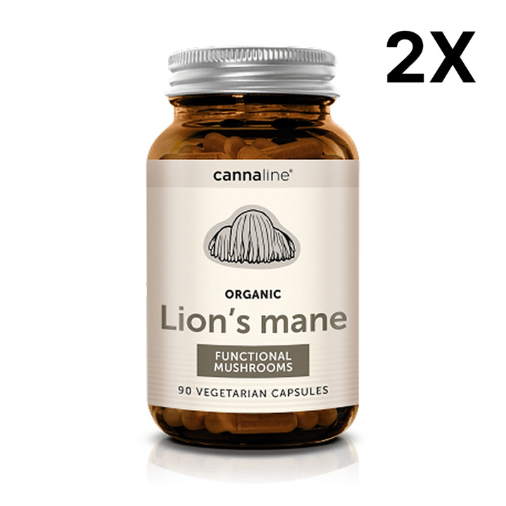 Gélules Lion’s Mane bio Cannaline, lot de 2 flacons