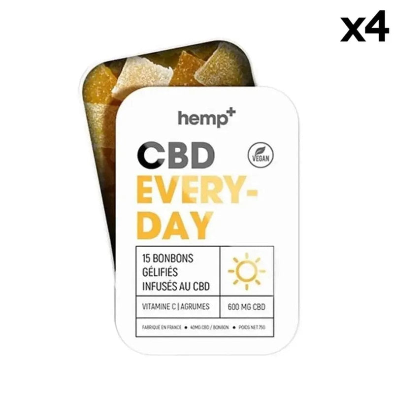 15 Gomas CBD Vitality 600mg, sem THC