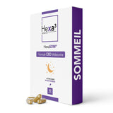 30 Capsule per il sonno al CBD, HexaSOM 1500mg, senza THC