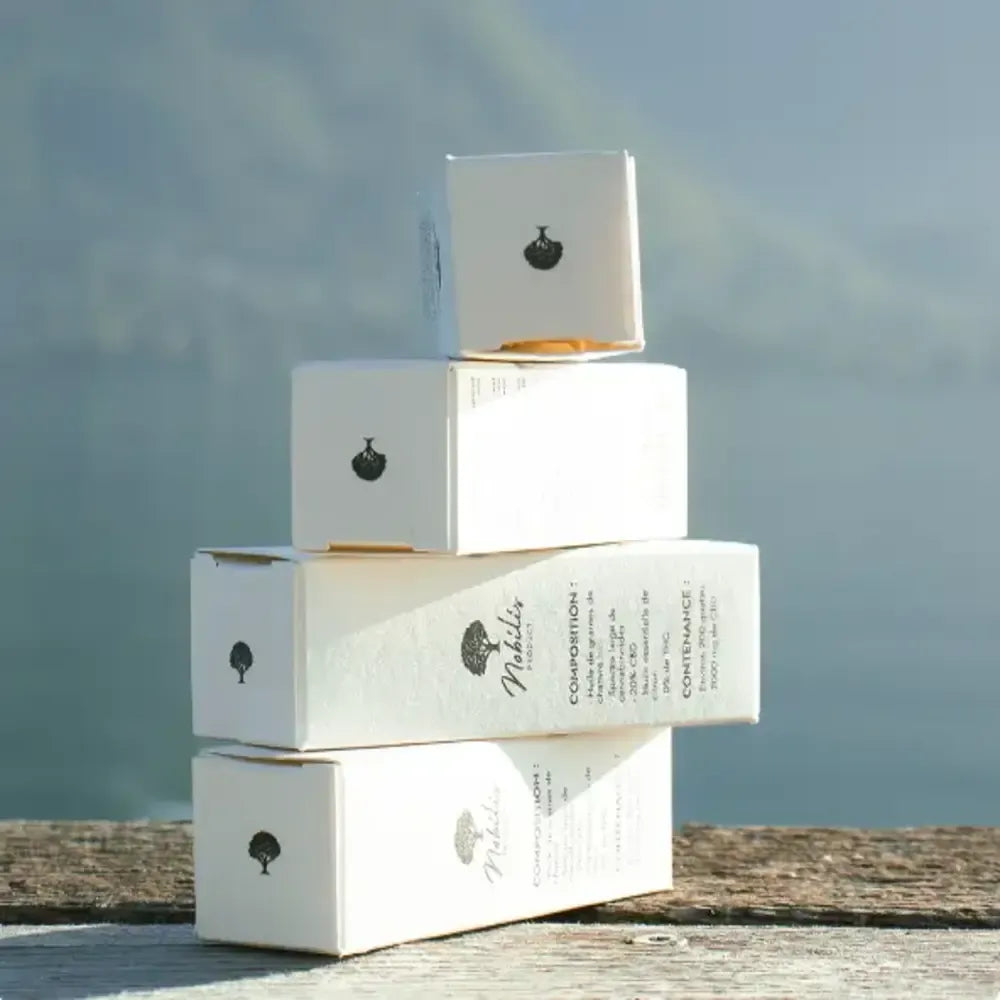 Nobilis Huiles CBD Huile 10% CBG + 10% CBD, sans THC (10ml)