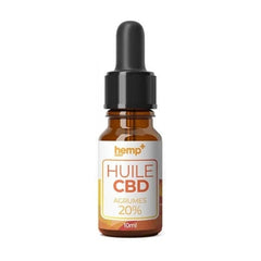 Huile CBD Agrumes 2000mg Hemp+ Flacon 