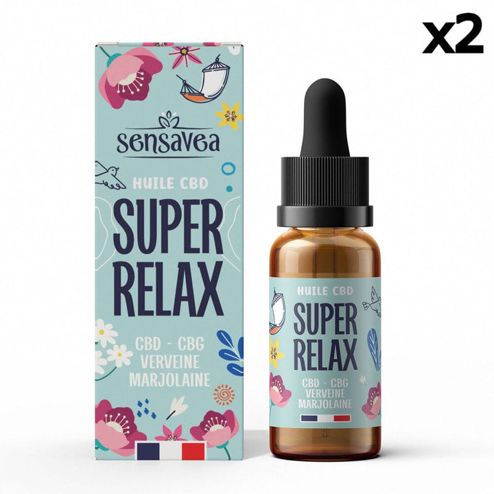 Olio CBD super rilassante x2