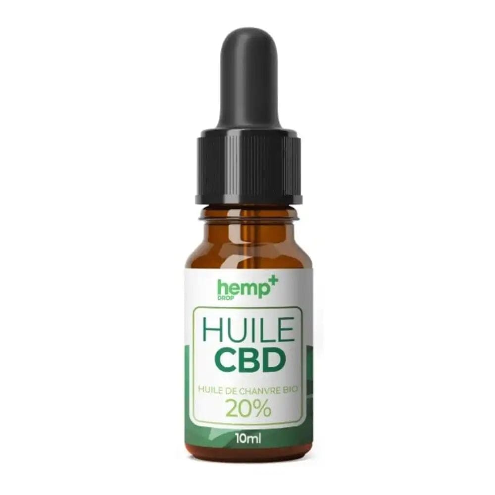 Hemp+ Huiles CBD Huile CBD Chanvre, Broad Spectrum, sans THC (10ml)