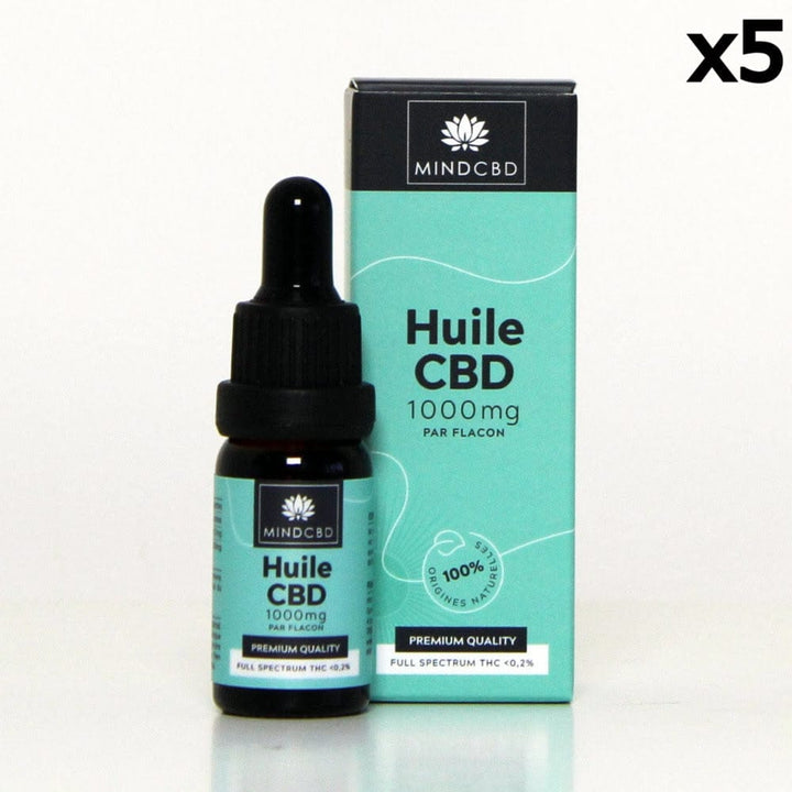 Mind CBD olie premium kwaliteit x5