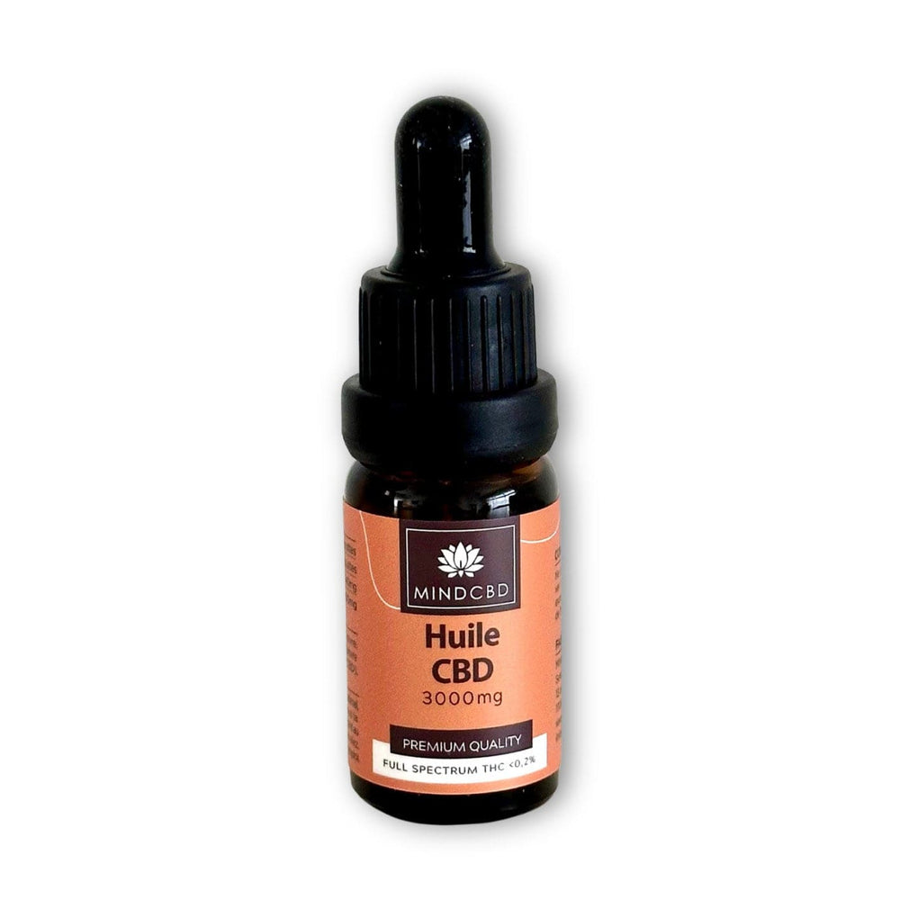 Mind CBD Huiles CBD Huile CBD Premium Full Spectrum 3000mg / 30% (10ml)
