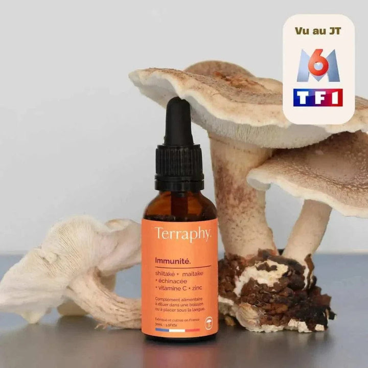Terraphy Huiles Huile "Immunité" Shiitake + Maitaké