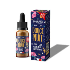 Huile Sommeil CBD CBN Forte, 35% / 3500mg, sans THC (10ml)