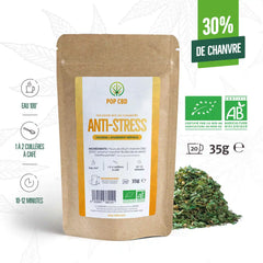 Biologische antistressinfusie, met CBD-hennep (30%)