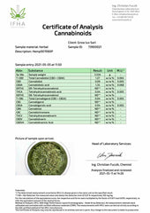 Biologische creatie-infusie, slaap, met CBD-hennep