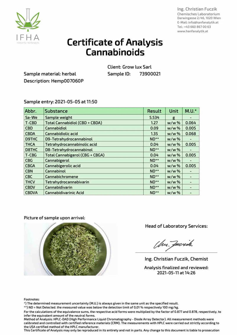 Biologische creatie-infusie, slaap, met CBD-hennep