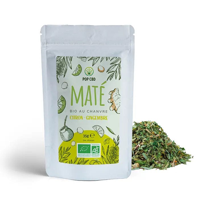Mate Green CBD Zitrone im Beutel