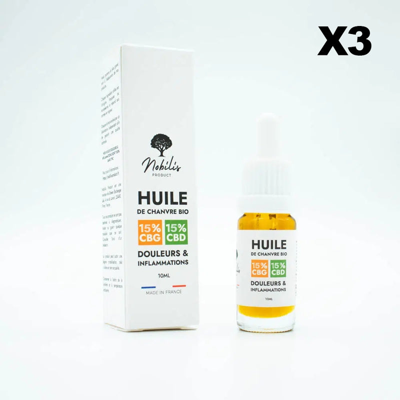 Öl 15% CBG + 15% CBD, Vollspektrum (10ml)