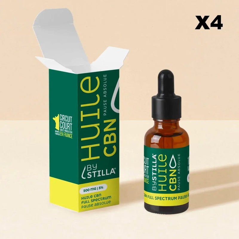 CBN CBD-olie Sinaasappel Citroen, Volledig spectrum 10% / 1000 mg (10 ml)