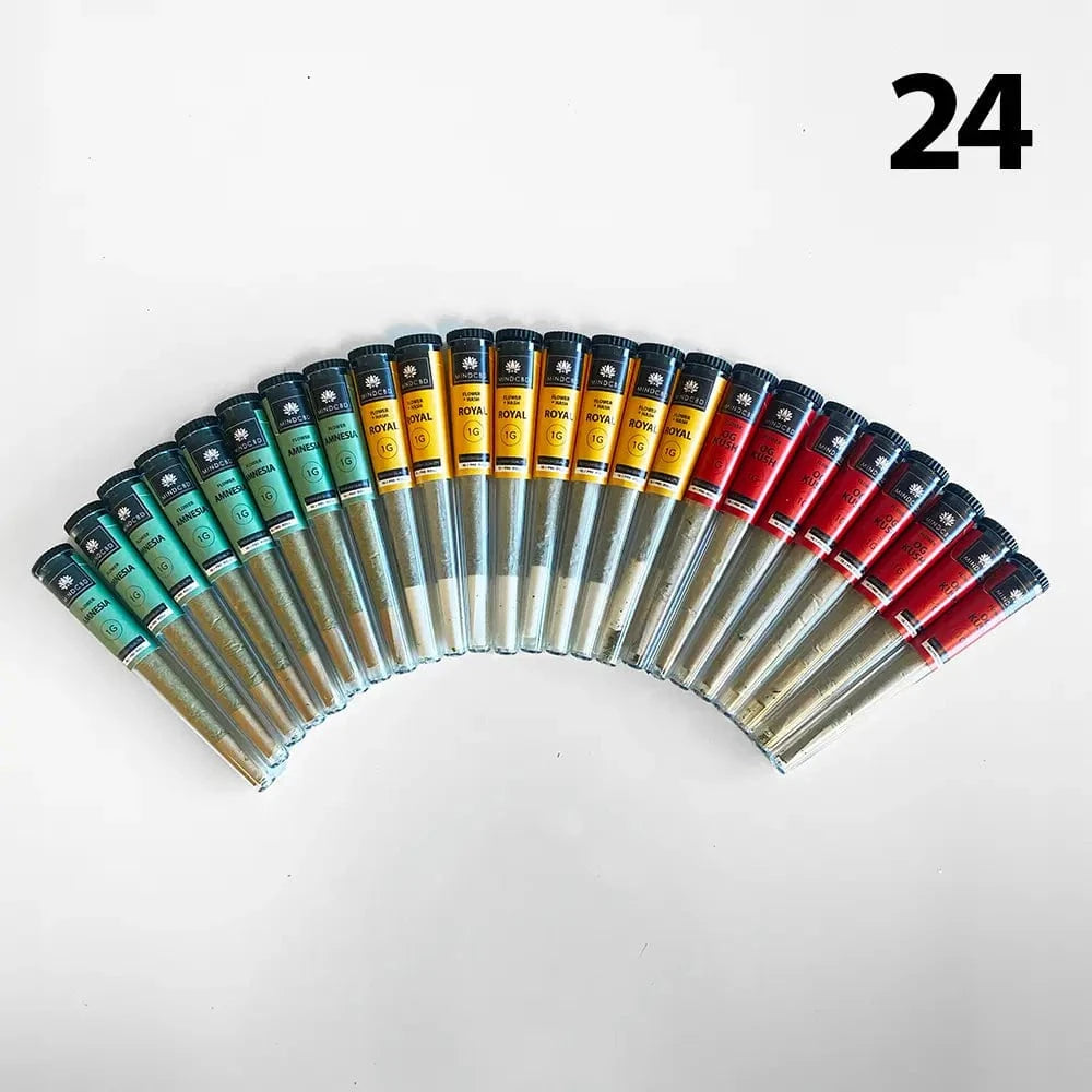Mind CBD Fleurs CBD 24 Pré-rolls Pré-rolls CBD (Assortiment)