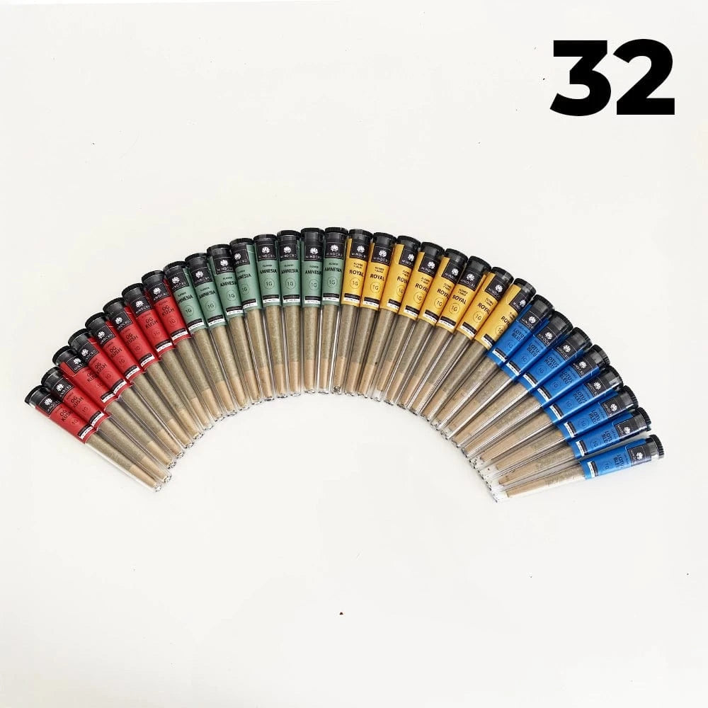 Mind CBD Fleurs CBD 32 Pré-rolls Pré-rolls CBD (Assortiment)